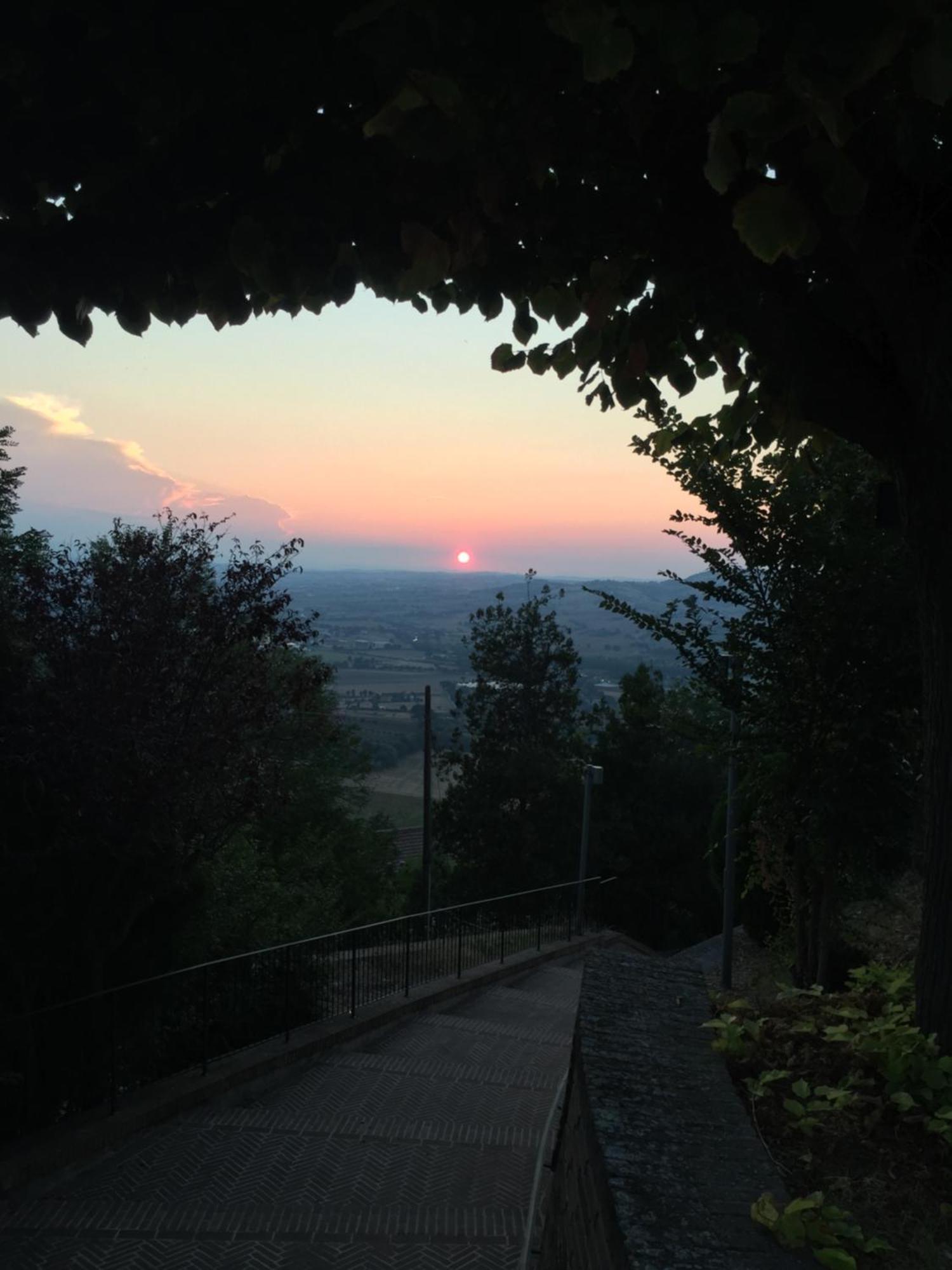 Romantik Zimmer Potenza Picena Bagian luar foto